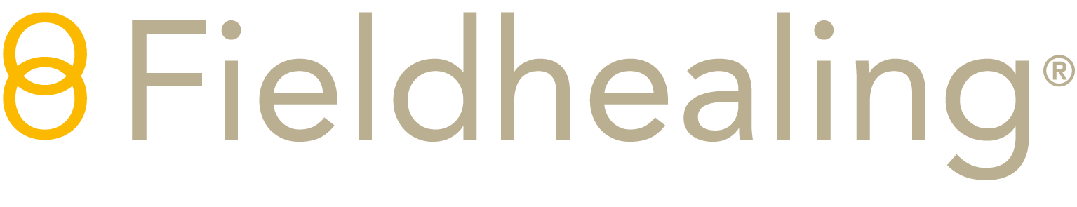 Logo Fieldhealing, Design by Gloria Vockerodt-Moog, FÜNF-O Kommunikationsdesign